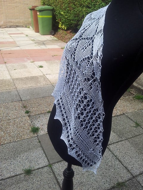 shawl spannen