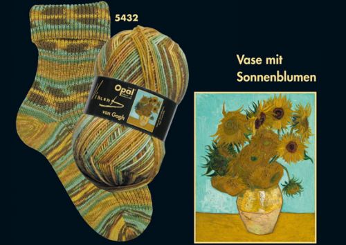 OPAL Van Gogh Vaas met bloemen